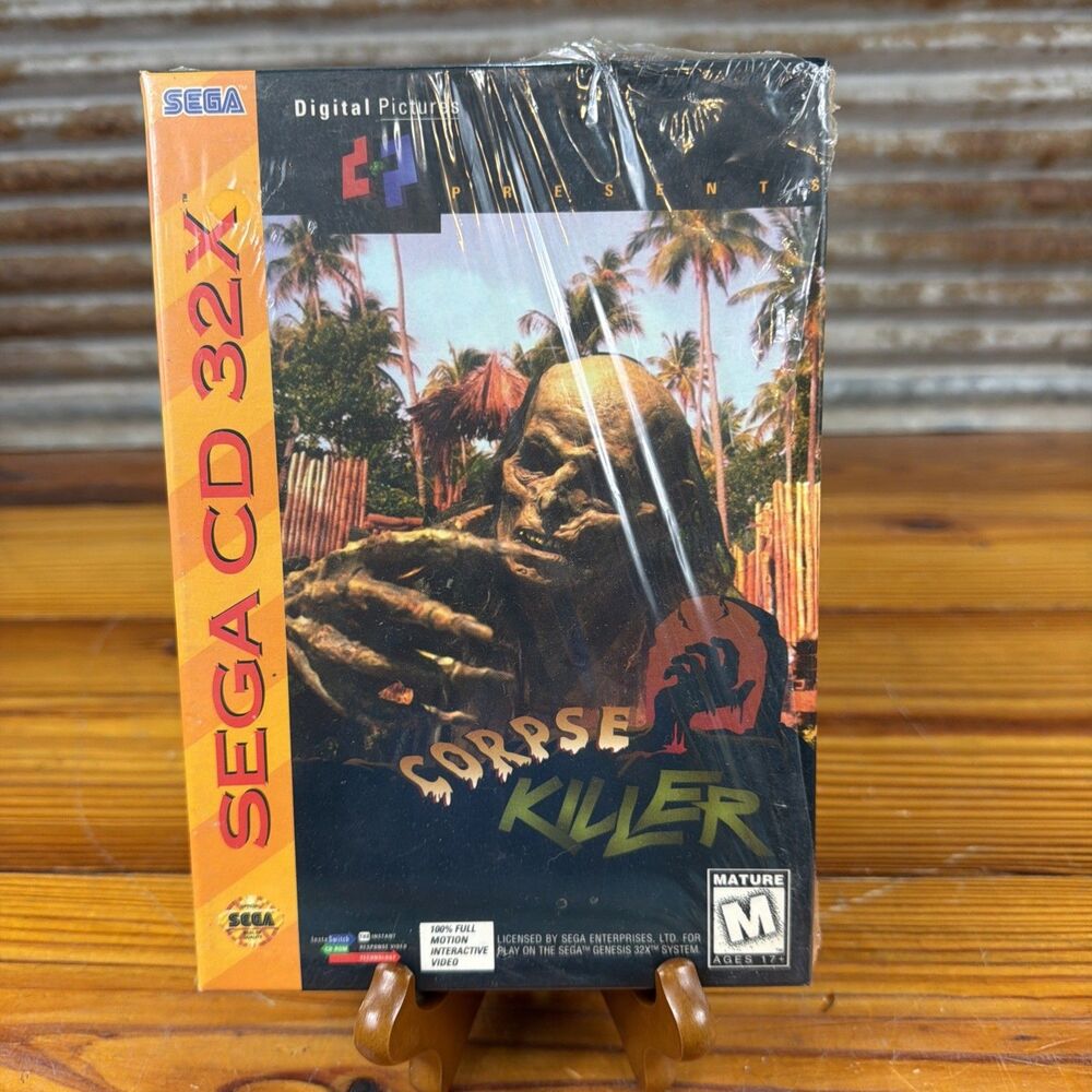 Corpse Killer (Sega CD 32X, 1994) NEW-SEALED - READ!!!!